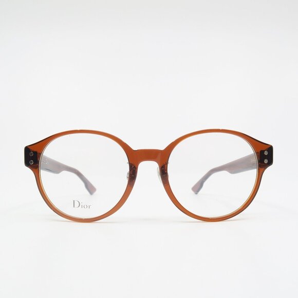 Dior CD3F 2LF Brown Round New Eyeglasses Frames. - Picture 2 of 10